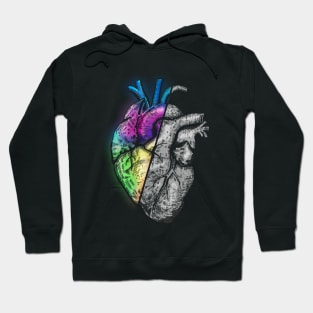 HEART IN HALF Hoodie